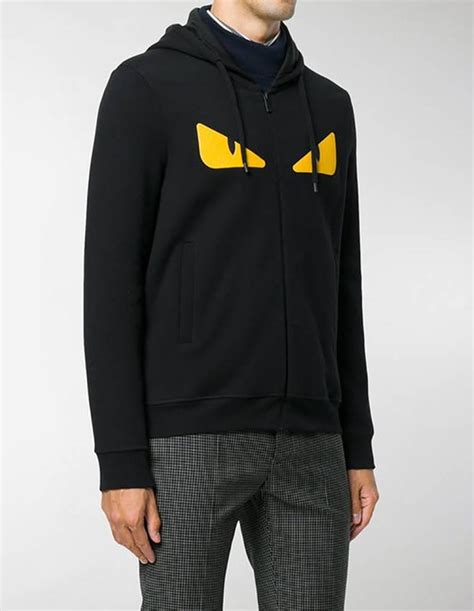 fendi cubic eyes hoodie|fendi monster eyes sweatshirt.